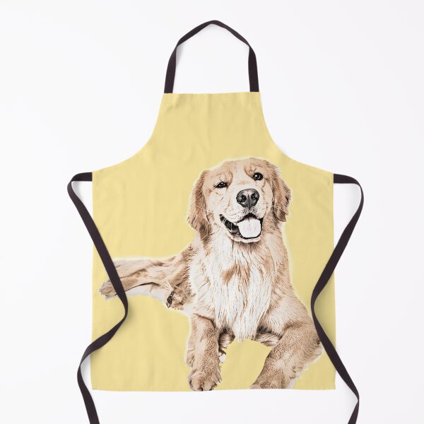 Item preview, Cute Golden Retriever Dog Sitting (Yellow) designed and sold by Jelly Bear.