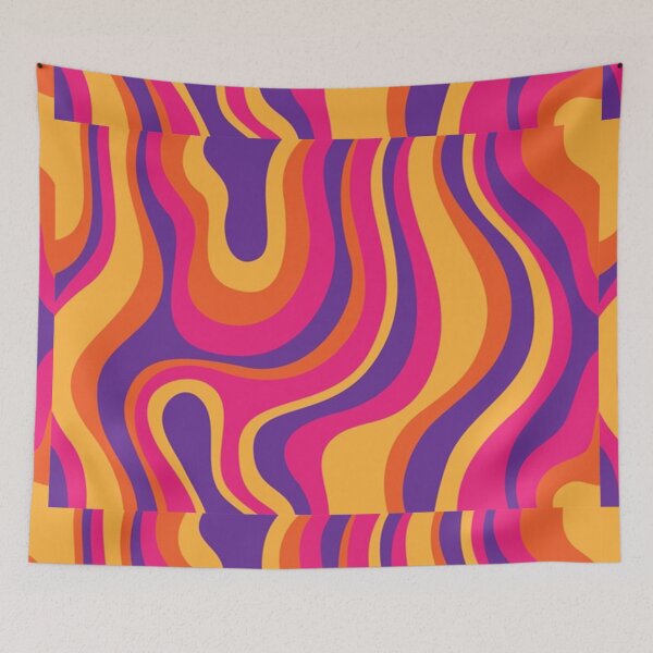 Item preview, Psychedelic Vintage Color Pattern Design designed and sold by AritraSur.