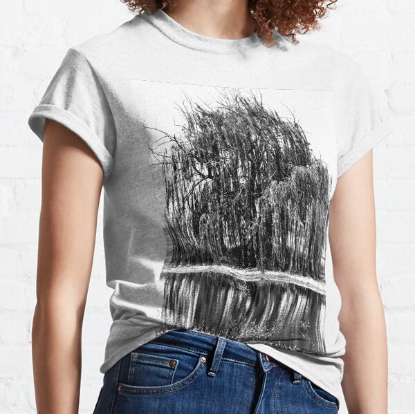 Item preview, Black and White Weeping Willow designed and sold by Christina  Ochsner.