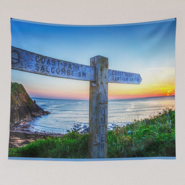 Item preview, Salcombe Devon Coastal Path Sunset designed and sold by Paul Thompson Photography.