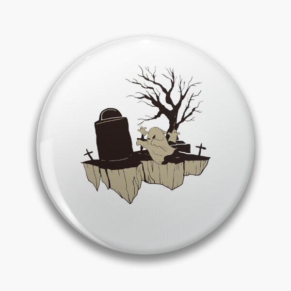 Item preview, Scary ghost and Dry Tree | Life at cemetery designed and sold by PuTaTeeShop.