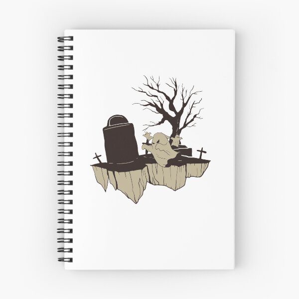 Item preview, Scary ghost and Dry Tree | Life at cemetery designed and sold by PuTaTeeShop.
