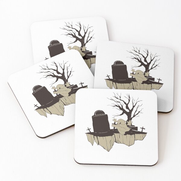 Item preview, Scary ghost and Dry Tree | Life at cemetery designed and sold by PuTaTeeShop.