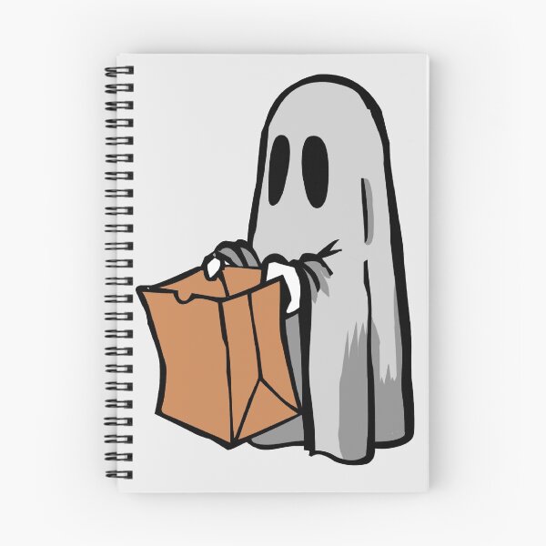 Item preview, Cute Ghost with Paper Bag designed and sold by Avani01.