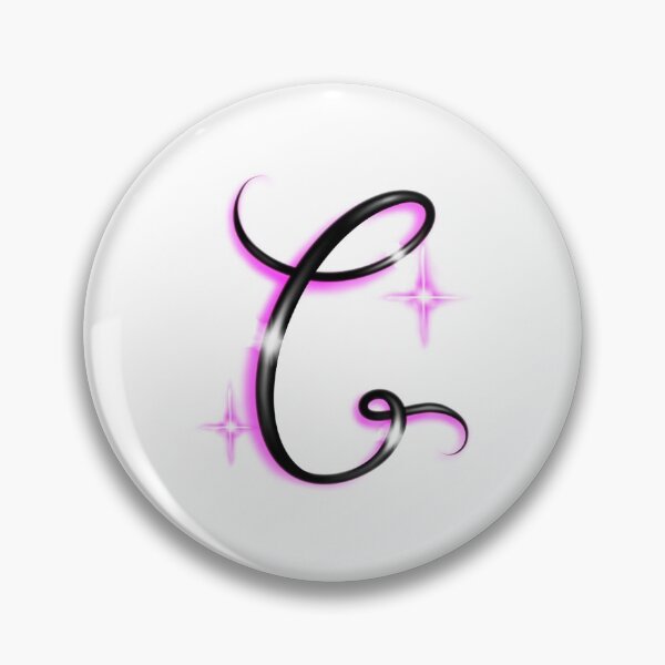 Item preview, airbrushed letter c designed and sold by ellebackup.