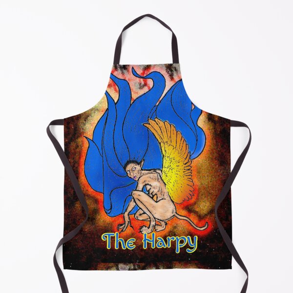 Item preview, espdzines The Fire Wigged Harpy. designed and sold by EspDzines.
