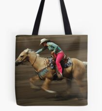 Rodeo Riding A Hurricane Tote Bag