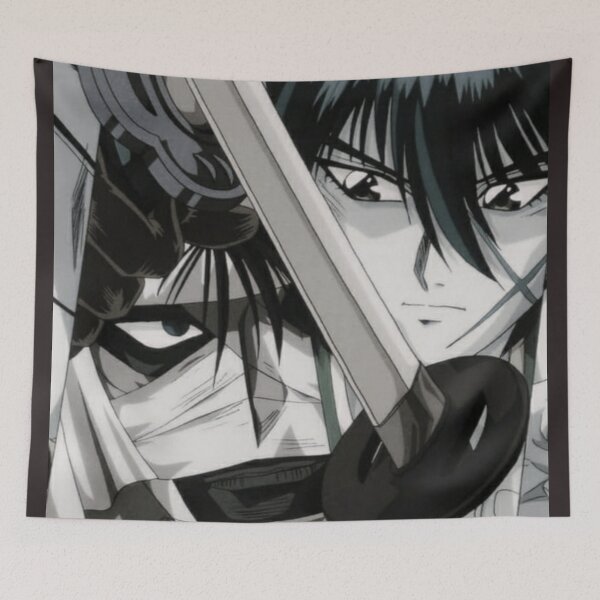 Item preview, Kenshin Himura vs Makoto Shishio designed and sold by Dwisaputra052.