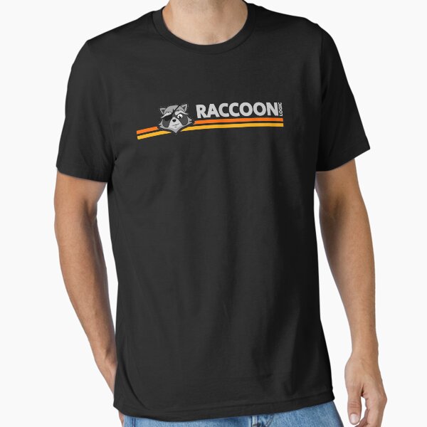Raccoon Logic Charcoal Banner Essential T-Shirt