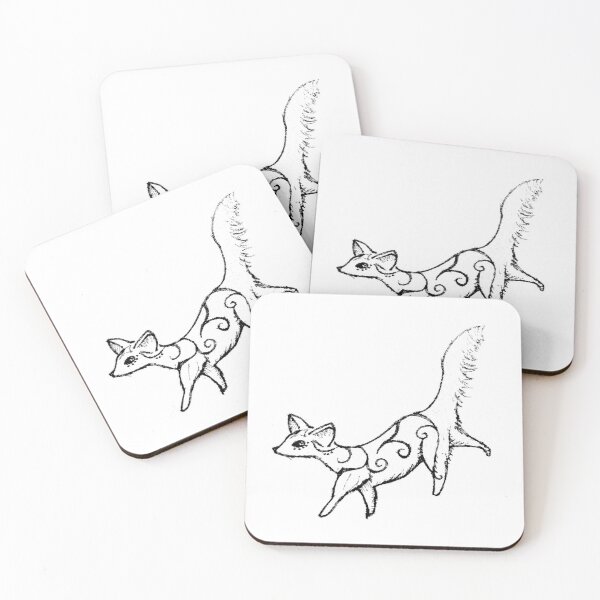 Item preview, Magical fox designed and sold by The Curious Cat.