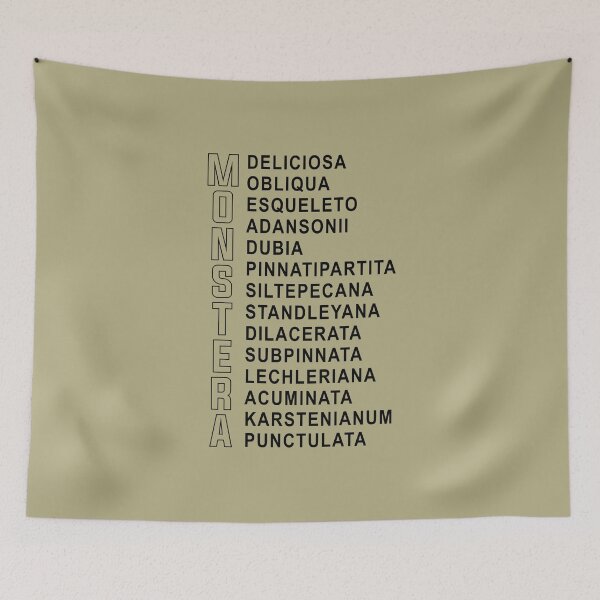 Item preview, Philodendron Monstera Varieties Funny Gardener designed and sold by goodspy.
