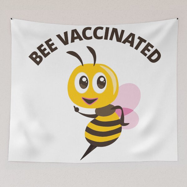 Item preview, Bee Vaccinated designed and sold by Blueyork.