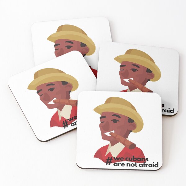 Item preview, we cubans are not afraid - we are not afraid - cubans - free cuba - sandysan designed and sold by sandy-san.