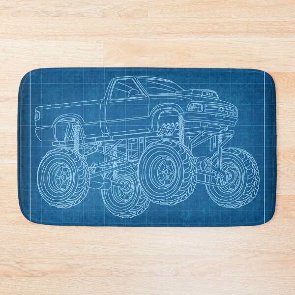 Item preview, Toyota Tacoma Monster Truck Blueprint designed and sold by JDM Guyvit.