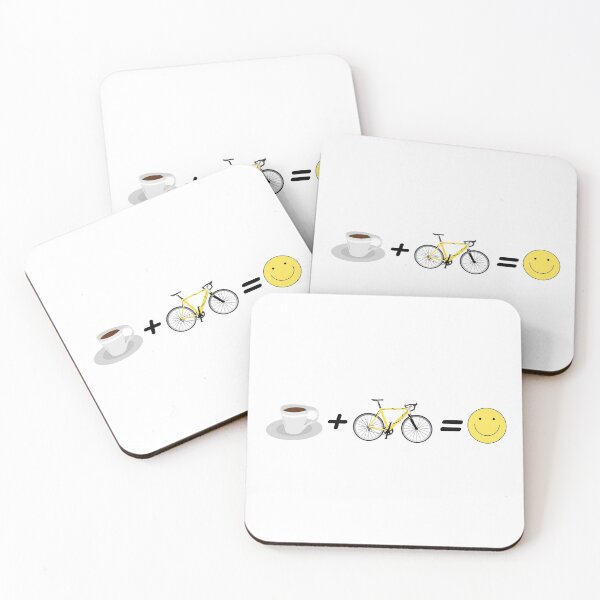 Item preview, Coffee Ride Gravelbike Bicycle Road Bike Racing Cyclist Stickers designed and sold by lucomini.