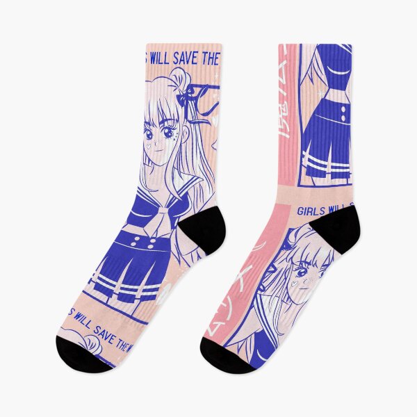 Item preview, Female Anime Character - Girls Will Save The World designed and sold by AnimeClothing4.