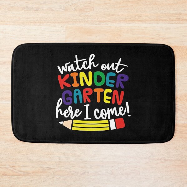 Item preview, Kids Watch Out Kindergarten Here I Come Girls Kindergarten designed and sold by ZimbomDesigner.