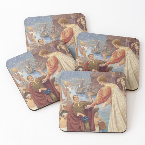 Item preview, The Journey's End - Edward Robert Hughes designed and sold by Vintage Designs +.