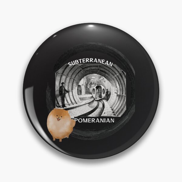 Item preview, Subterranean Pomeranian designed and sold by utopianpioneer.