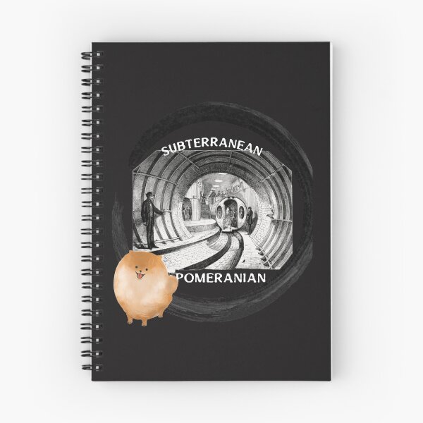 Item preview, Subterranean Pomeranian designed and sold by utopianpioneer.
