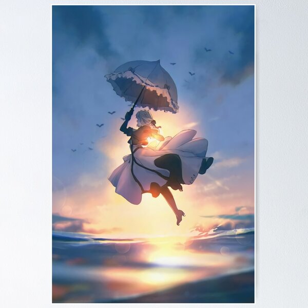 Romantic Anime Wall Art for Sale