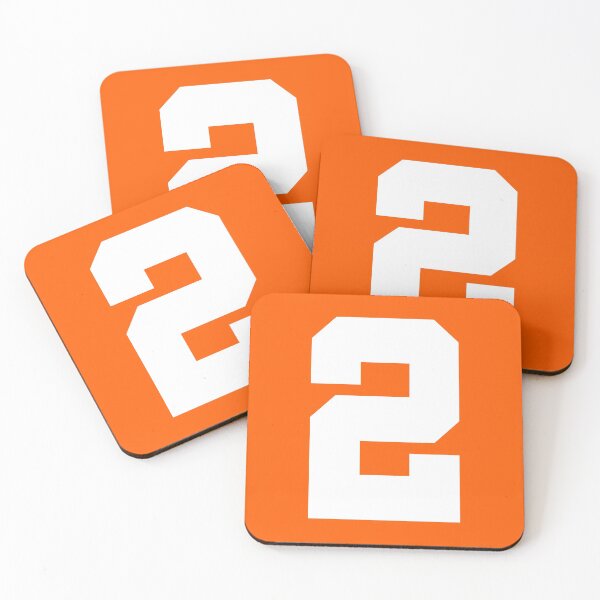 Item preview, Number 2 Sports Orange designed and sold by Shariss.