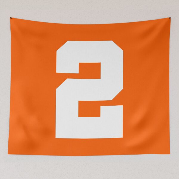 Item preview, Number 2 Sports Orange designed and sold by Shariss.