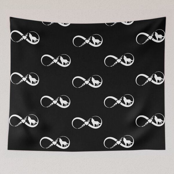 Item preview, Wolf Infinity white designed and sold by skylove94.