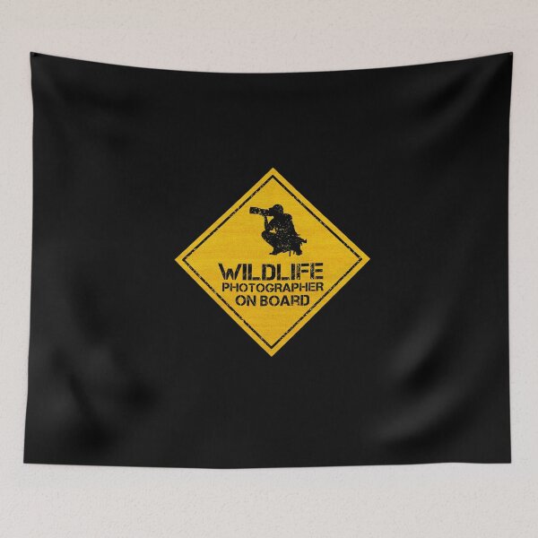 Item preview, Wild Life Photographer On Board - Stickers for Cars designed and sold by CAUTION SHOP.