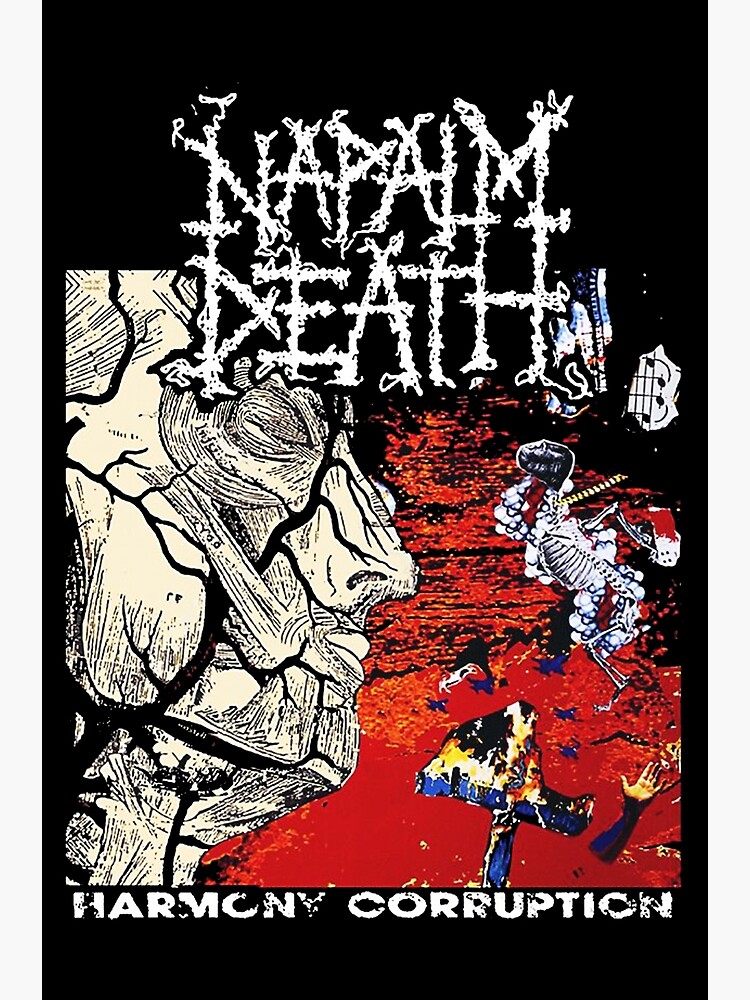 送料込み Napalm Death シルクスクリーンポスター 1996年 送料込み Napalm Death シルクスクリーンポスター 1996年 送料込み