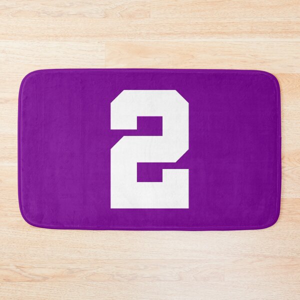 Item preview, Number 2 Sports Purple designed and sold by Shariss.