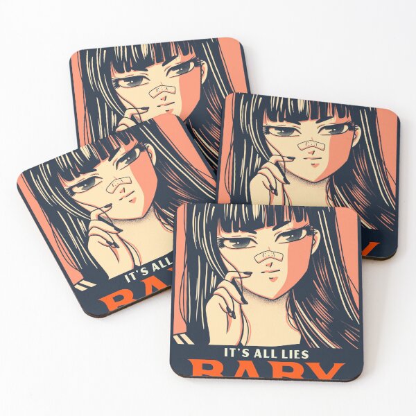 Item preview, Anime Female Character - It's All Lies Baby designed and sold by AnimeClothing4.