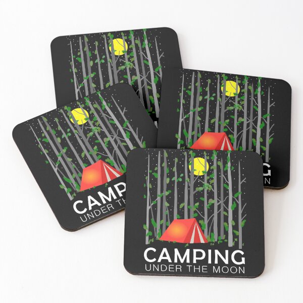 Item preview, Camping under the moon  designed and sold by fernandobos.
