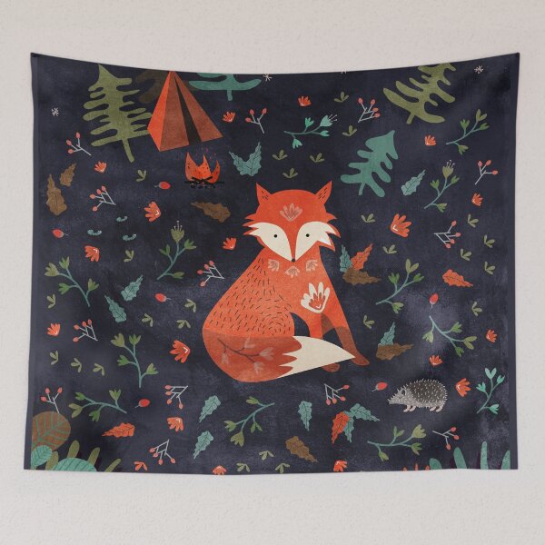 Item preview, Camping With Fox designed and sold by elenor27.
