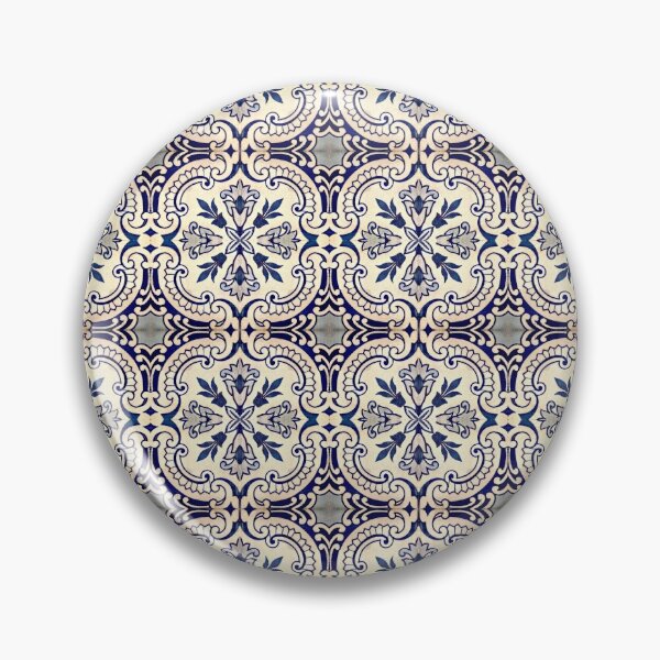 Item preview, Portuguese Decorative Antique Tile Mosaic Pattern designed and sold by worldways.
