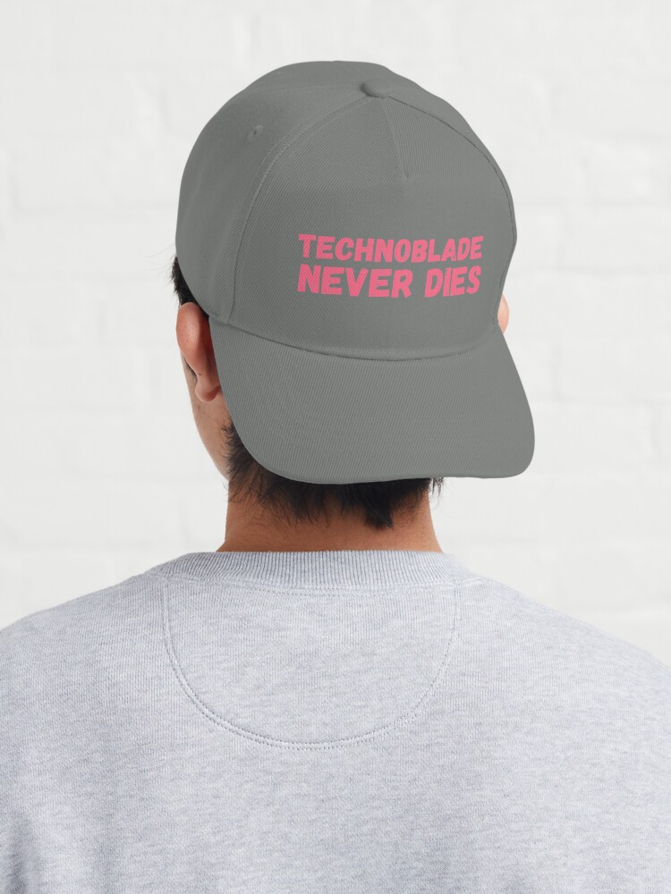 Technoblade never dies Knitted Cap Hat Man For The Sun black Hat