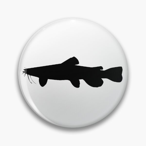 Item preview, catfish silhouette, catfishing gift, catfisherman gift, fishing gift, fisherman gift designed and sold by baingraphics.