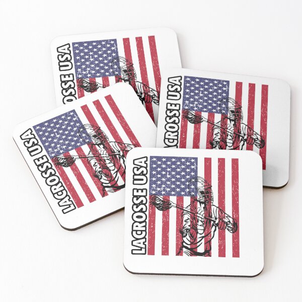 Item preview,  Lacrosse Usa American Flag designed and sold by ABRAHEEM ALI.