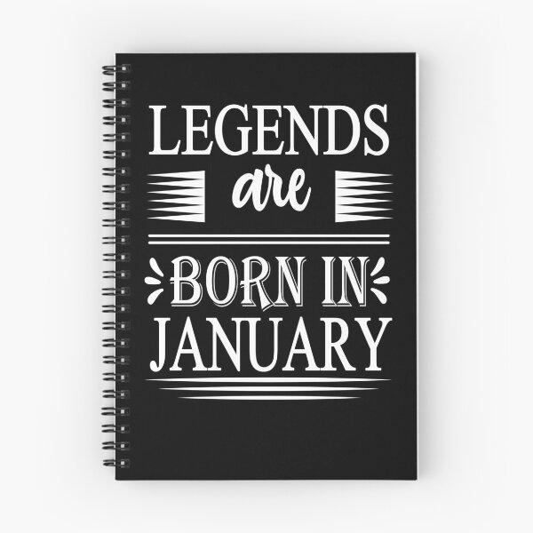 Item preview, Legends Are Born In January Birthday designed and sold by ZiesMerch.