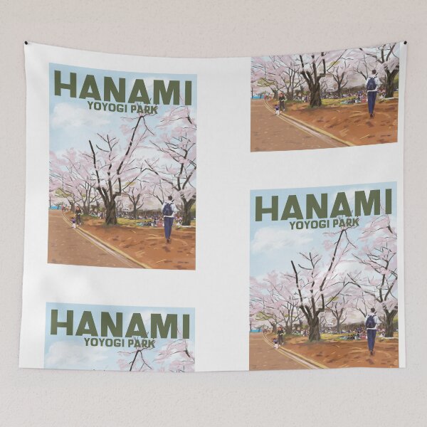 Item preview, Hanami Yoyogi Park designed and sold by AnimeClothing4.