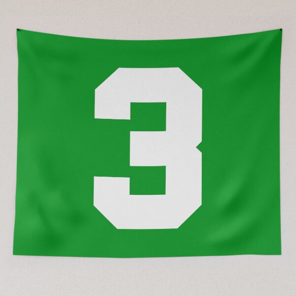 Item preview, Number 3 Sports Green designed and sold by Shariss.
