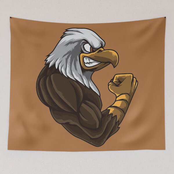 Item preview, Muscular Eagle designed and sold by Pawn Shop JB.