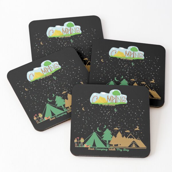 Item preview,  Best Camping With My Dog, Camping Is In Tents designed and sold by cutenessing.