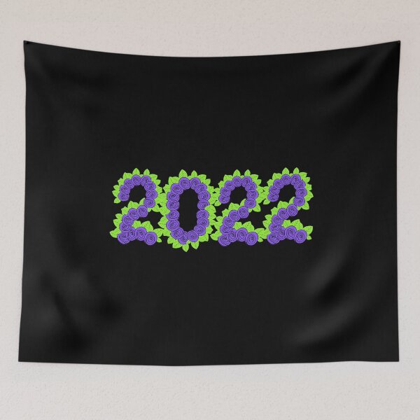 Item preview, 2022 in purple roses with green leaves designed and sold by AnnaBBS.