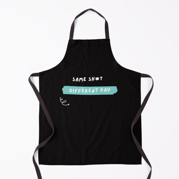 Item preview, Same sh*t different day attitude fun design blue white letters designed and sold by Evartdesign.