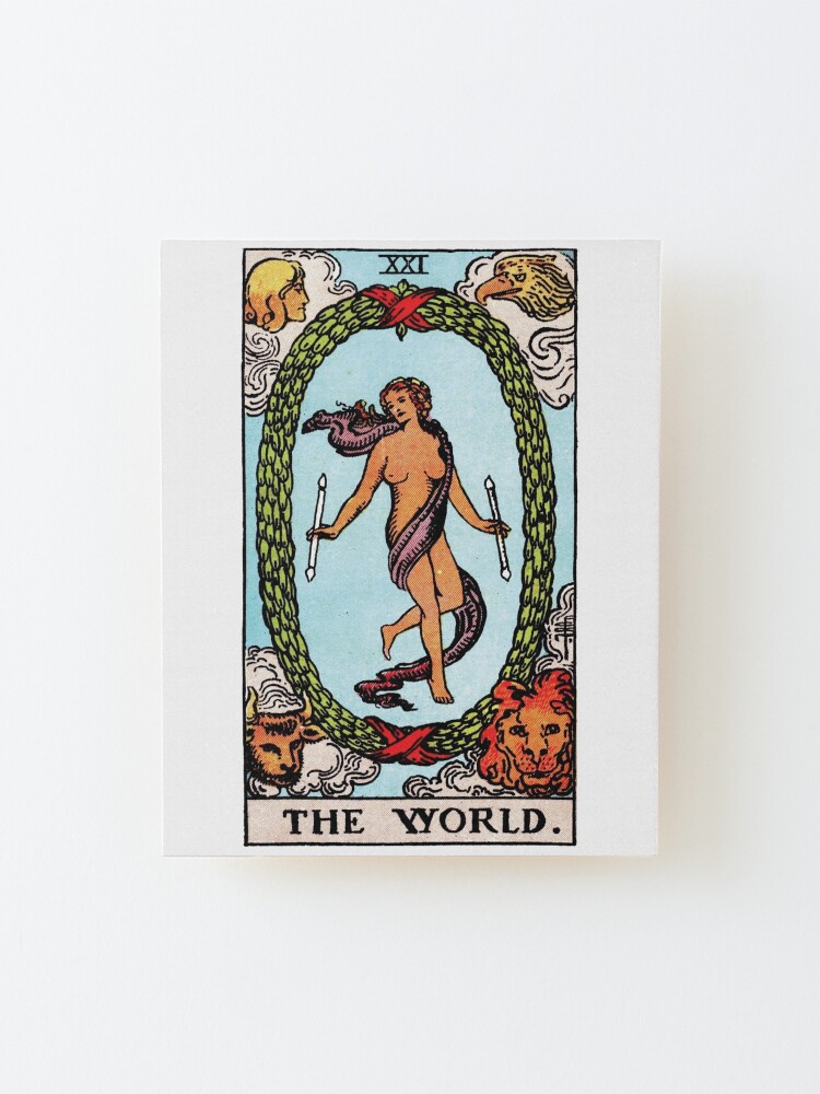 The World Tarot&quot; Mounted Print for Sale by THEMADBRUSH | Redbubble