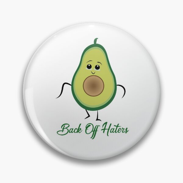 Item preview, Back off Haters National Avocado Day designed and sold by Baboki.
