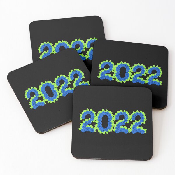 Item preview, 2022 in blue roses with green leaves designed and sold by AnnaBBS.