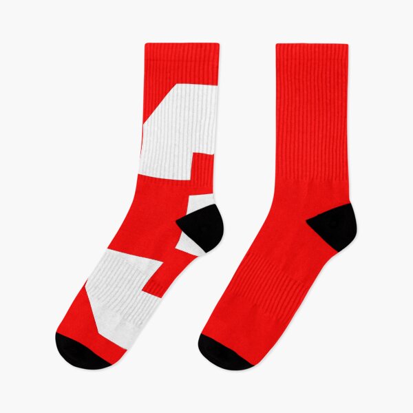 Item preview, Number 3 Sports Red designed and sold by Shariss.