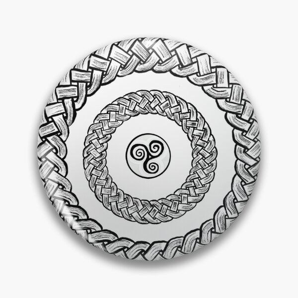 Item preview, Double Celtic Circle designed and sold by AesirArtwork.